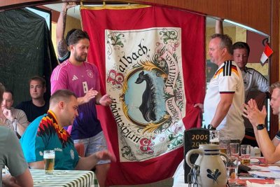 Besuch bei den Burschen