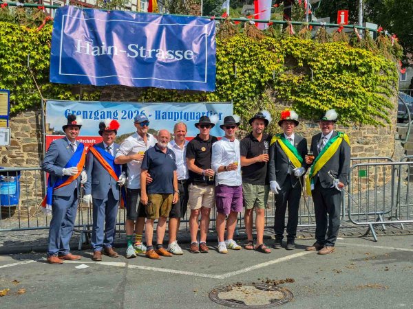 Bilder vom Grenzgang 2026